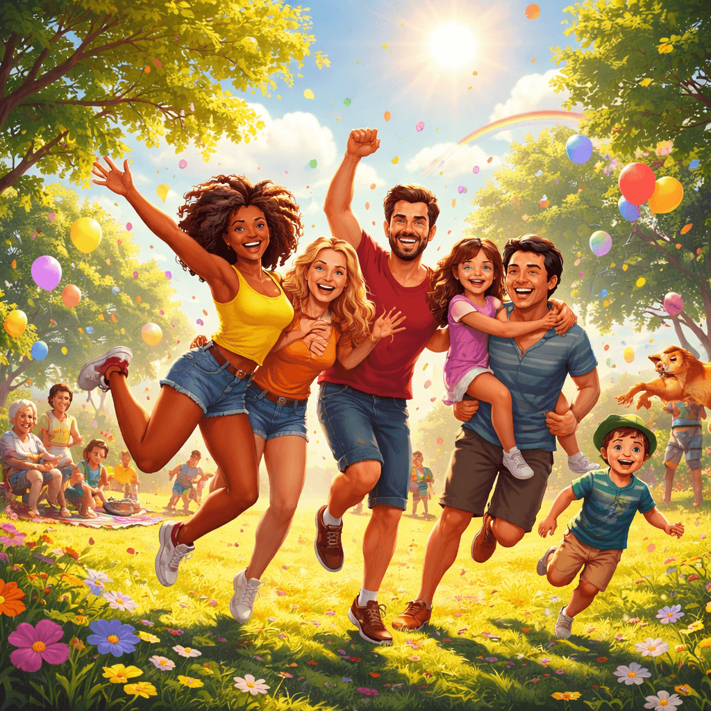 Happy Friends — ChatGPT Group